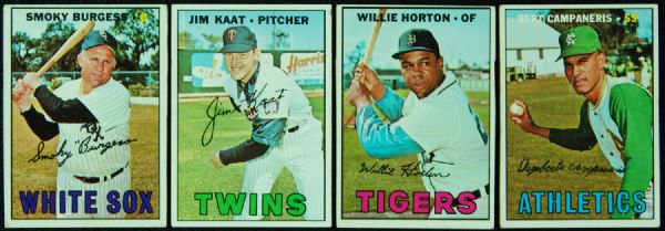 1967 Topps Baseball lot of 46