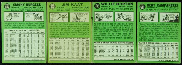 1967 Topps Baseball lot of 46