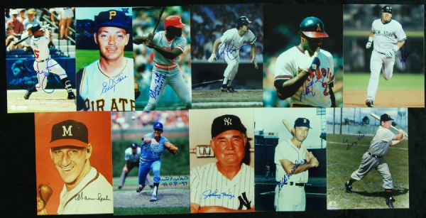 Baseball Signed 8x10 Photos (500)