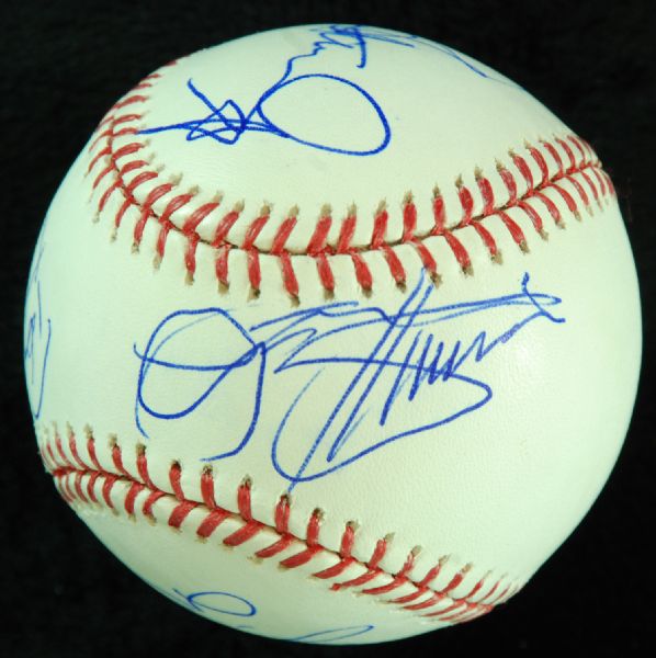 KISS Group-Signed OML Baseball (4 Signatures) (PSA/DNA)