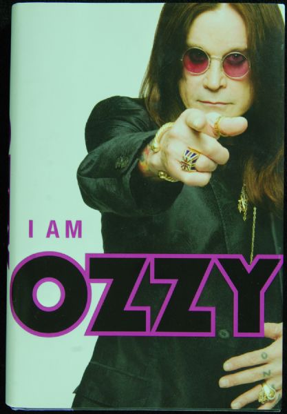 Ozzy Osbourne Signed I Am Ozzy Book (PSA/DNA)