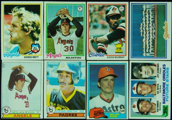 Four Vintage Topps Baseball Complete Sets – 1978, 1979, 1981 and 1982 (4)