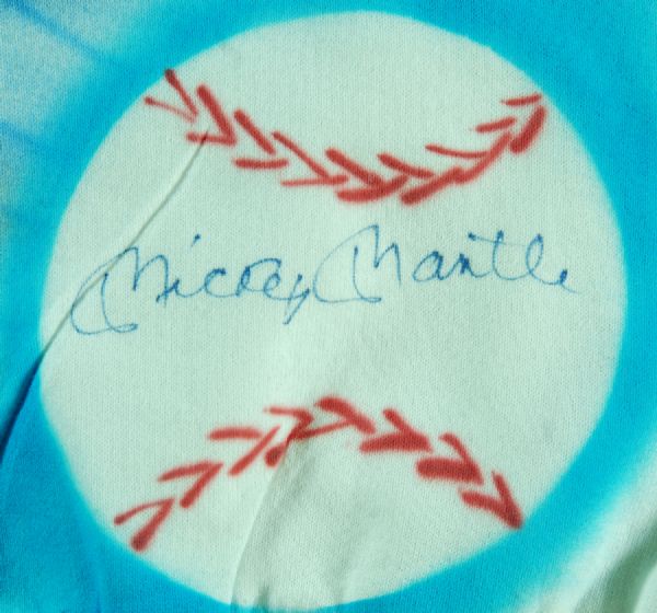 Mickey Mantle Signed Limited Edition Sweatshirt (JSA)