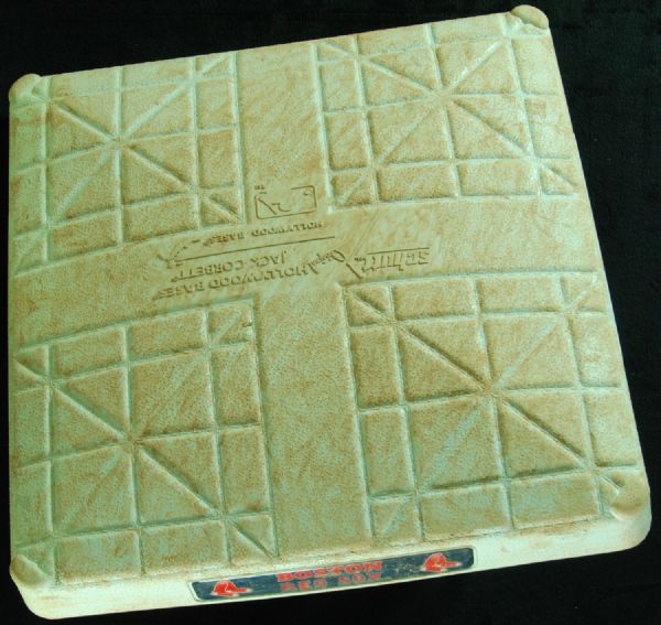 Marlins at Red Sox (6/16/2009) Game-Used 3rd Base (Steiner)