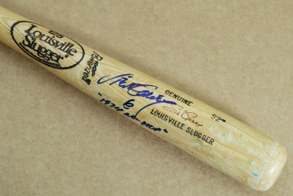 Steve Garvey 1985 Game-Used Signed Louisville Slugger Bat