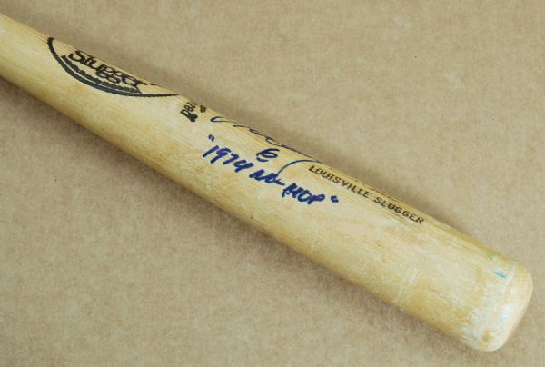 Steve Garvey 1985 Game-Used Signed Louisville Slugger Bat