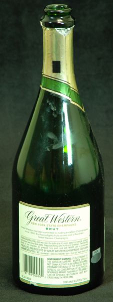 2005 New York Yankees AL East Championship Champagne Bottle (Steiner)