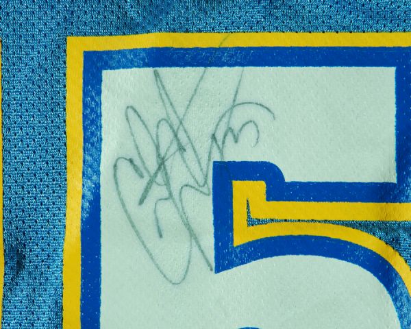 Carmelo Anthony & Chauncey Billups Signed Nuggets Kids Jerseys (2)