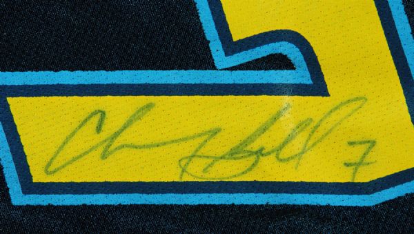 Carmelo Anthony & Chauncey Billups Signed Nuggets Kids Jerseys (2)