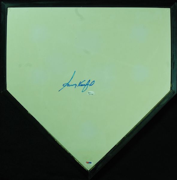 Sandy Koufax Signed Home Plate (PSA/DNA)