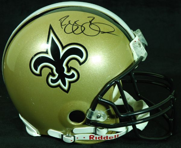 Reggie Bush Signed Saints Full-Size Helmet