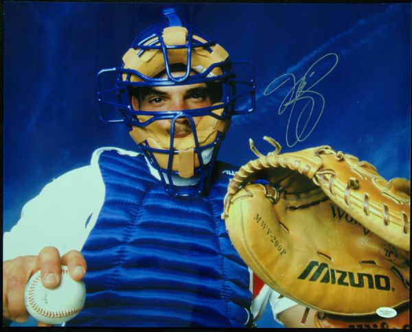 Mike Piazza Signed 16x20 Photo (JSA)