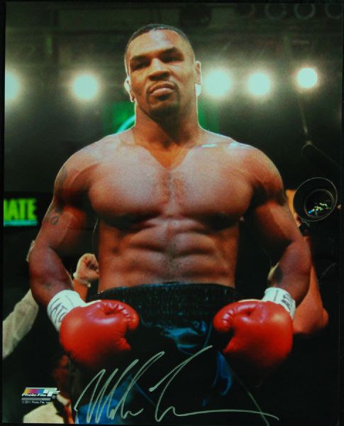 Mike Tyson Signed 16x20 Photo