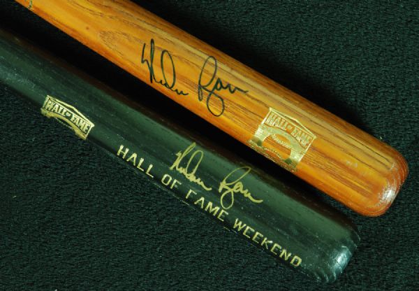 Nolan Ryan Signed Mini-Bats (2)