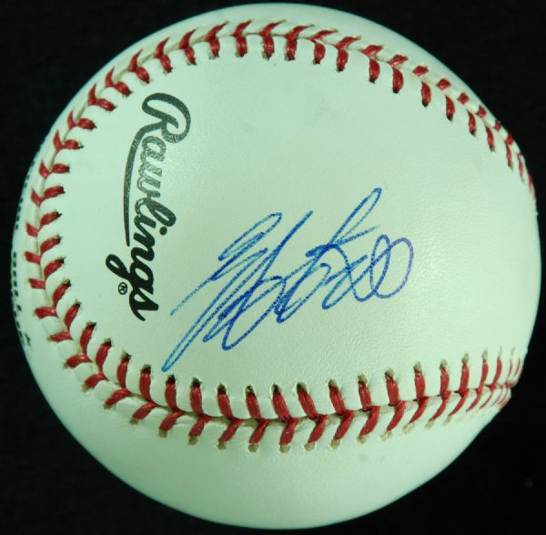 Isao Aoki Single-Signed OML Baseball