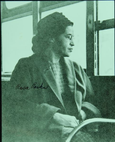 Rosa Parks Signed 8x10 Photo