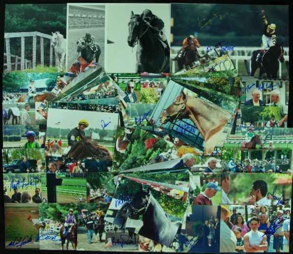 Horse Racing Signed Photo Archive (70 Signatures)