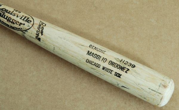 Magglio Ordonez 2002-2004 Game-Used Louisville Slugger Bat