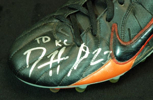 Devin Hester Signed Game-Used Miami Hurricanes Shoe