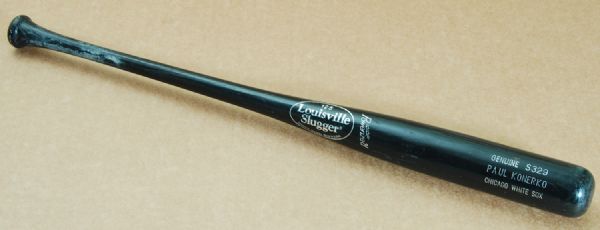 Paul Konerko 2001-05 Game-Used Louisville Slugger Bat