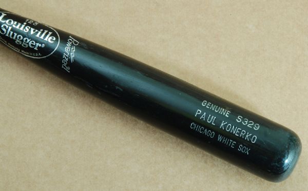 Paul Konerko 2001-05 Game-Used Louisville Slugger Bat