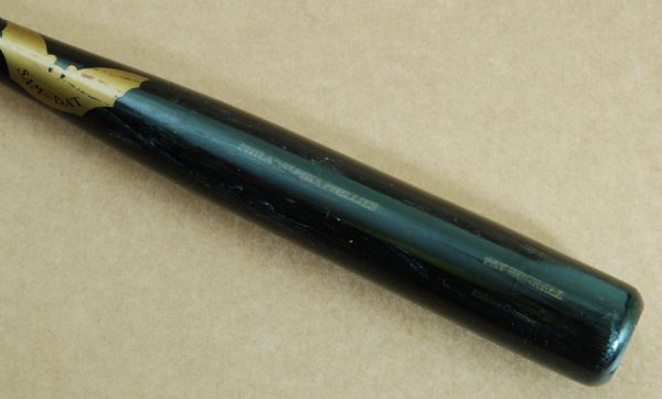 Pat Burrell 2003 Game-Used SAM Bat