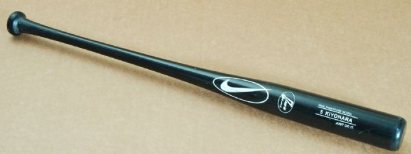 Daiki Kiyohara 2011-13 Game-Used Nike Bat