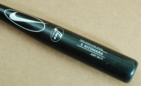 Daiki Kiyohara 2011-13 Game-Used Nike Bat