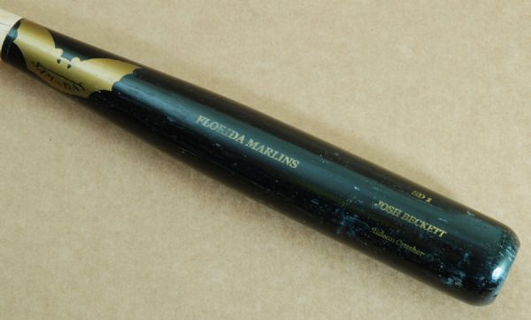 Josh Beckett 2003 Game-Used SAM Bat