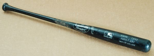 Aubrey Huff 1999-2001 Game-Used Louisville Slugger Bat