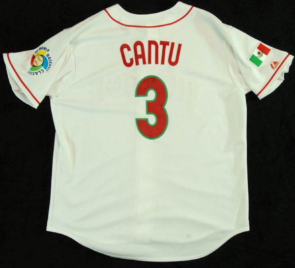 Jorge Cantu Signed Mexico '06 World Baseball Classic Jersey