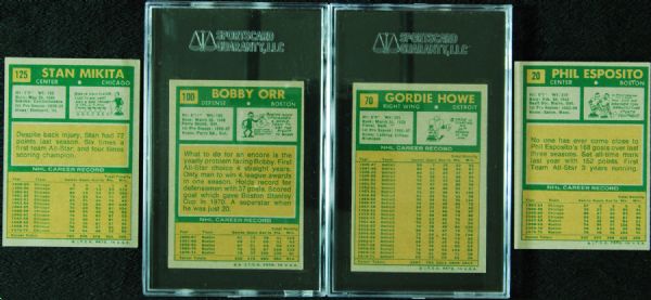 1971-72 Topps Hockey Complete Set (132)