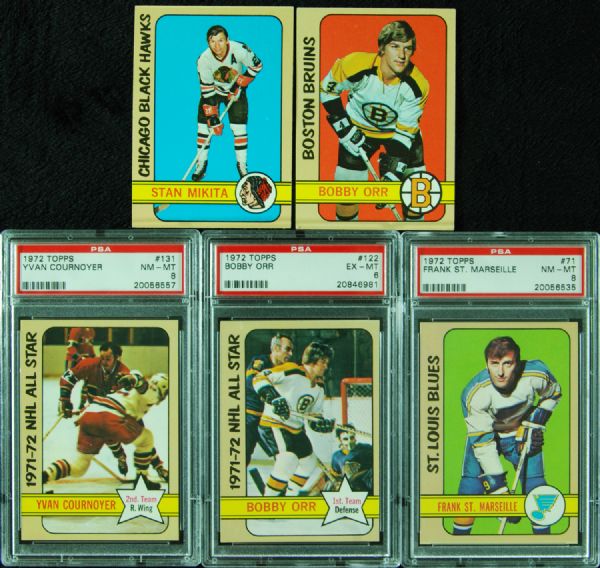 1972-73 Topps Hockey Complete Set (176)