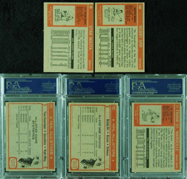 1972-73 Topps Hockey Complete Set (176)