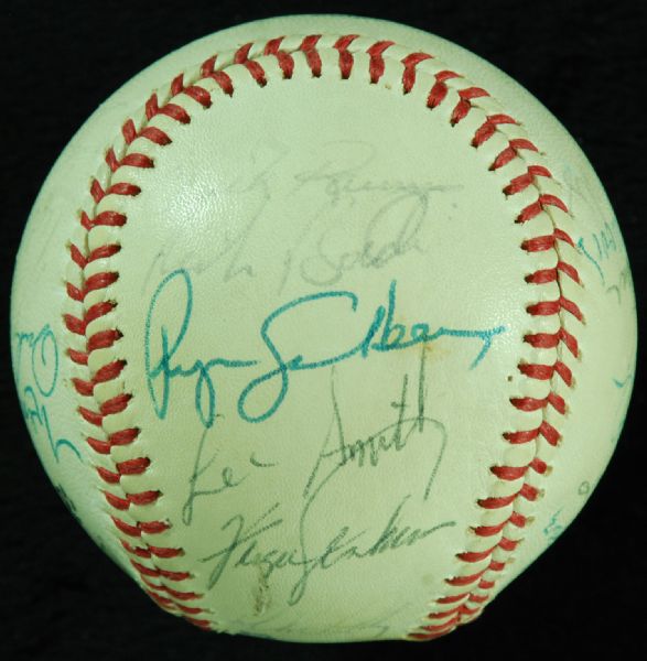 1983 Chicago Cubs Team-Signed Baseball (26 Signatures)