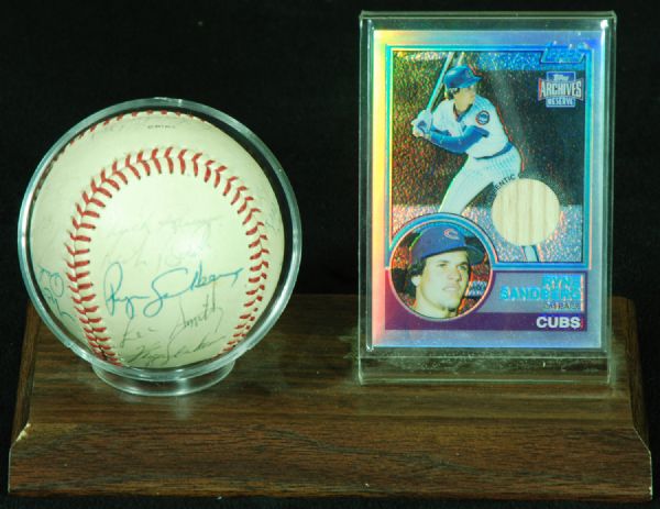 1983 Chicago Cubs Team-Signed Baseball (26 Signatures)