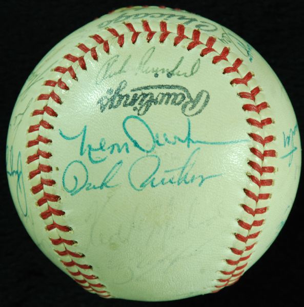 1983 Chicago Cubs Team-Signed Baseball (26 Signatures)