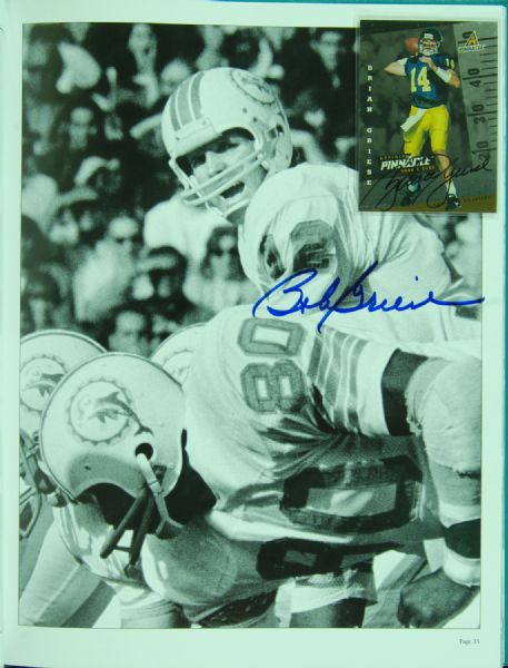 1972 Miami Dolphins Perfect Season Multi-Signed Book (59 Signatures) with Jake Scott