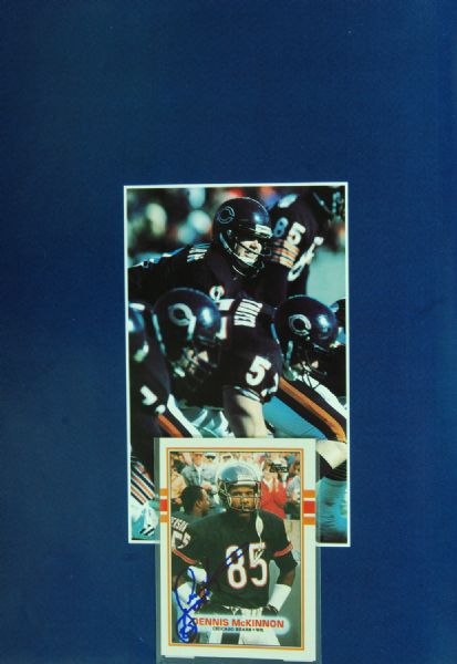 Multi-Signed Portrait of a Victory Chicago Bears & HOFers Book (160+ Signatures)