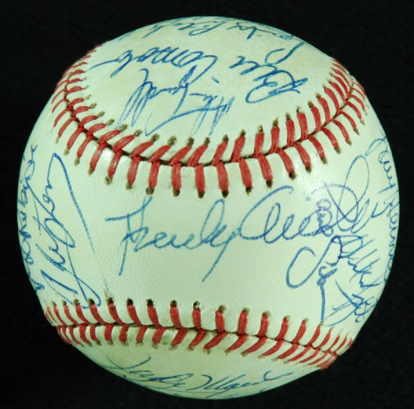 1988 Detroit Tigers Team-Signed Baseball (27 Signatures) (PSA/DNA)