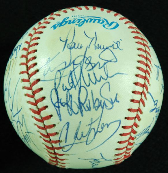 1988 Detroit Tigers Team-Signed Baseball (27 Signatures) (PSA/DNA)