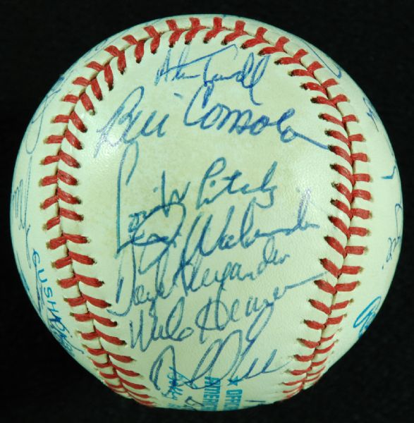 1988 Detroit Tigers Team-Signed Baseball (27 Signatures) (PSA/DNA)