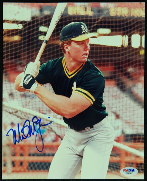 Mark McGwire Signed 8x10 Photo (PSA/DNA)