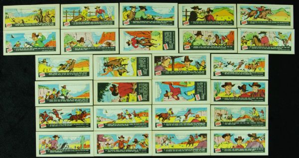 1951 R792-03 Ziegler Candy “Adventures at the Giant Bar Ranch” Complete Set (26)