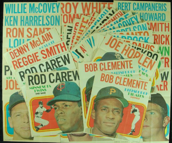 1970 Topps Posters Complete Sets (2) with Extras (52)