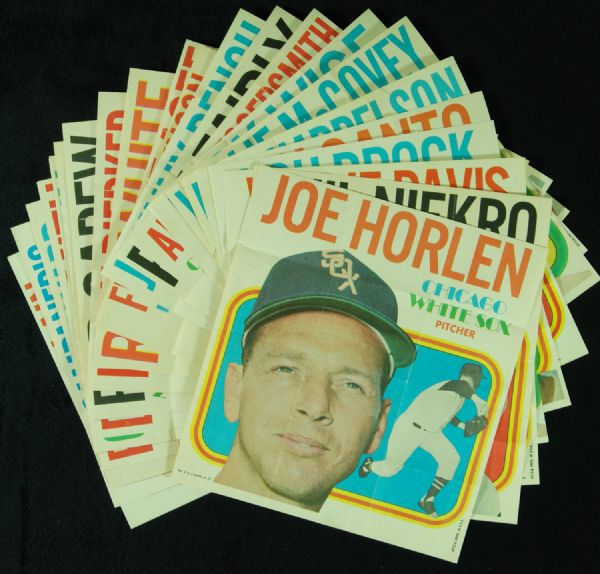 1970 Topps Posters Complete Sets (2) with Extras (52)