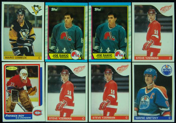 Massive Topps and O-Pee-Chee Hockey Lot With Hall of Famers and Stars (3,173)