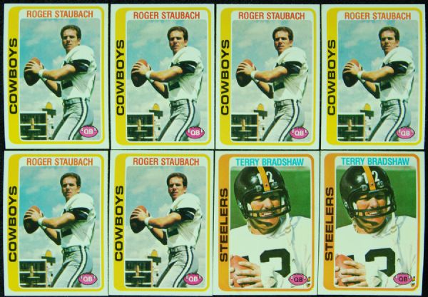 Massive 1970’s and 1980’s Topps Football Lot with Hall of Famers, Stars Specials (15,673)