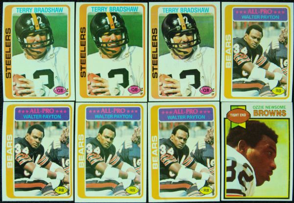 Massive 1970’s and 1980’s Topps Football Lot with Hall of Famers, Stars Specials (15,673)