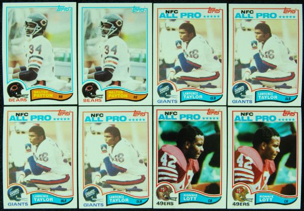 Massive 1970’s and 1980’s Topps Football Lot with Hall of Famers, Stars Specials (15,673)